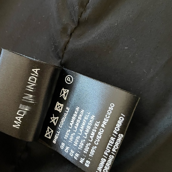 Burgundy Leather Shirt Jacket - Picture 8 of 11